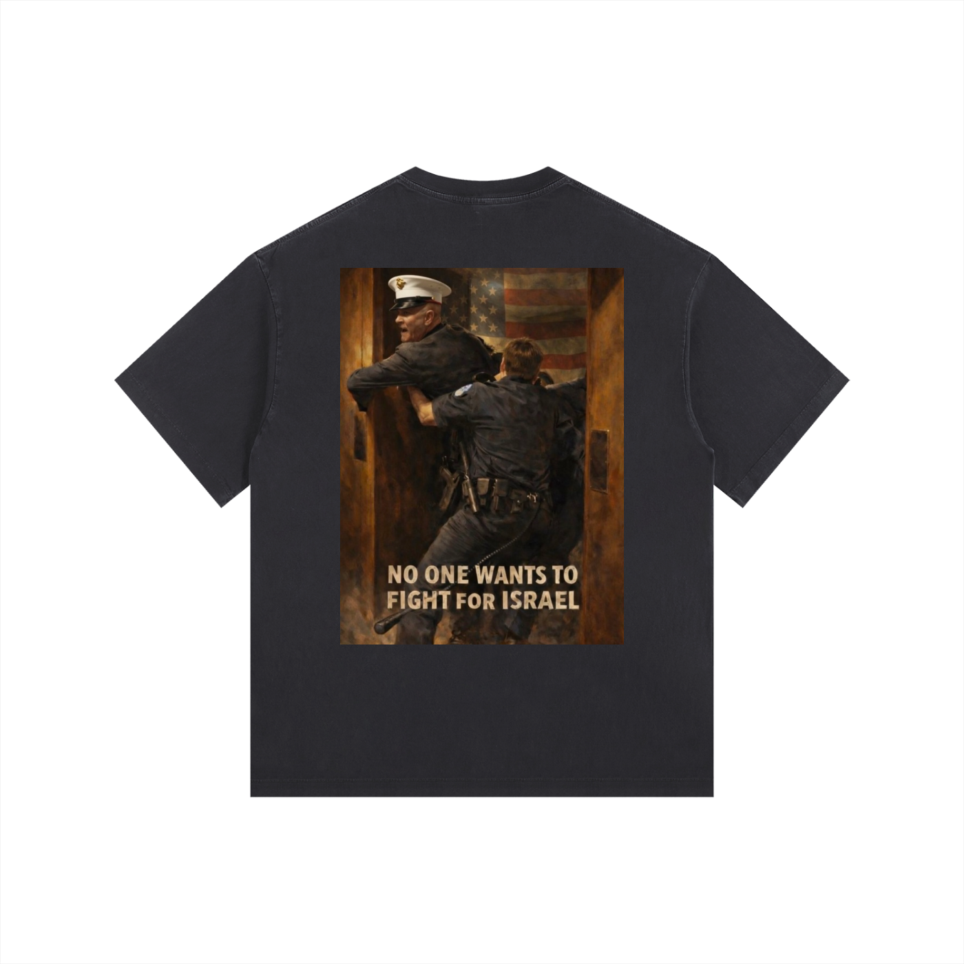 “NO ONE WANTS TO FIGHT FOR ISRAEL” Brian McGinnis Inspired Tee
