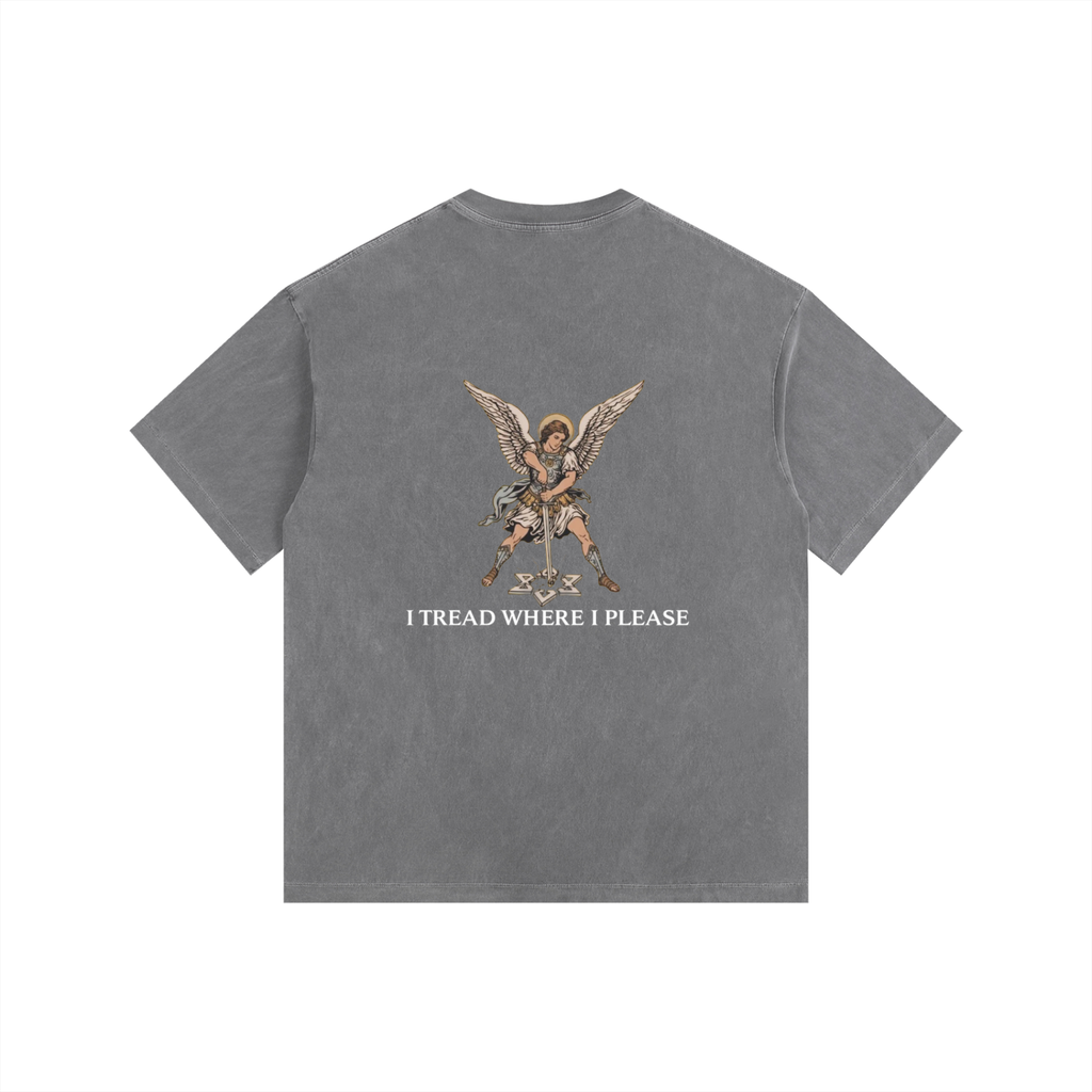 “I Tread Where I Please” St. Michael Archangel Tee