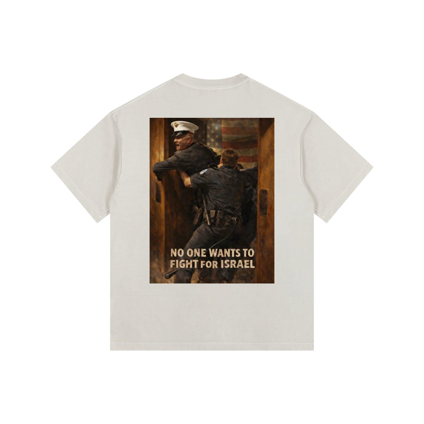 “NO ONE WANTS TO FIGHT FOR ISRAEL” Brian McGinnis Inspired Tee