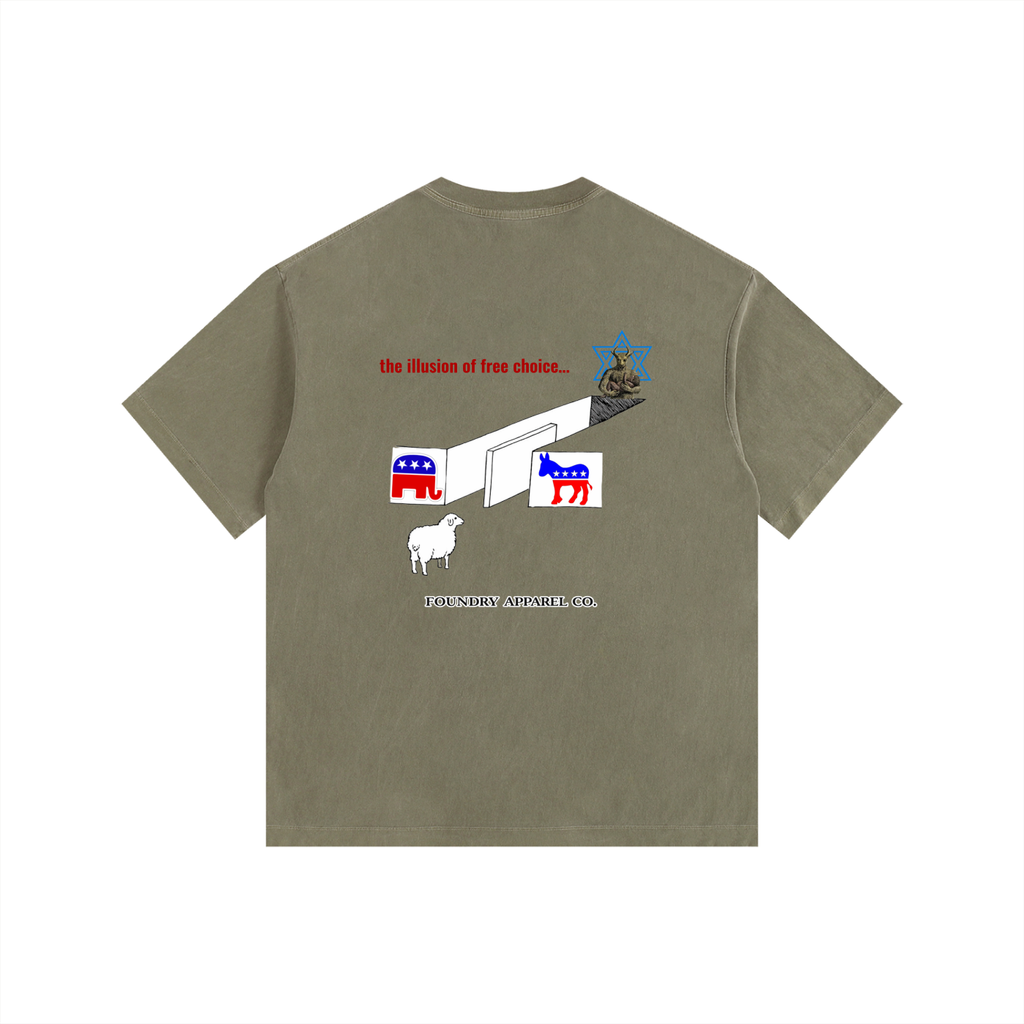 “the illusion of free choice” Tee