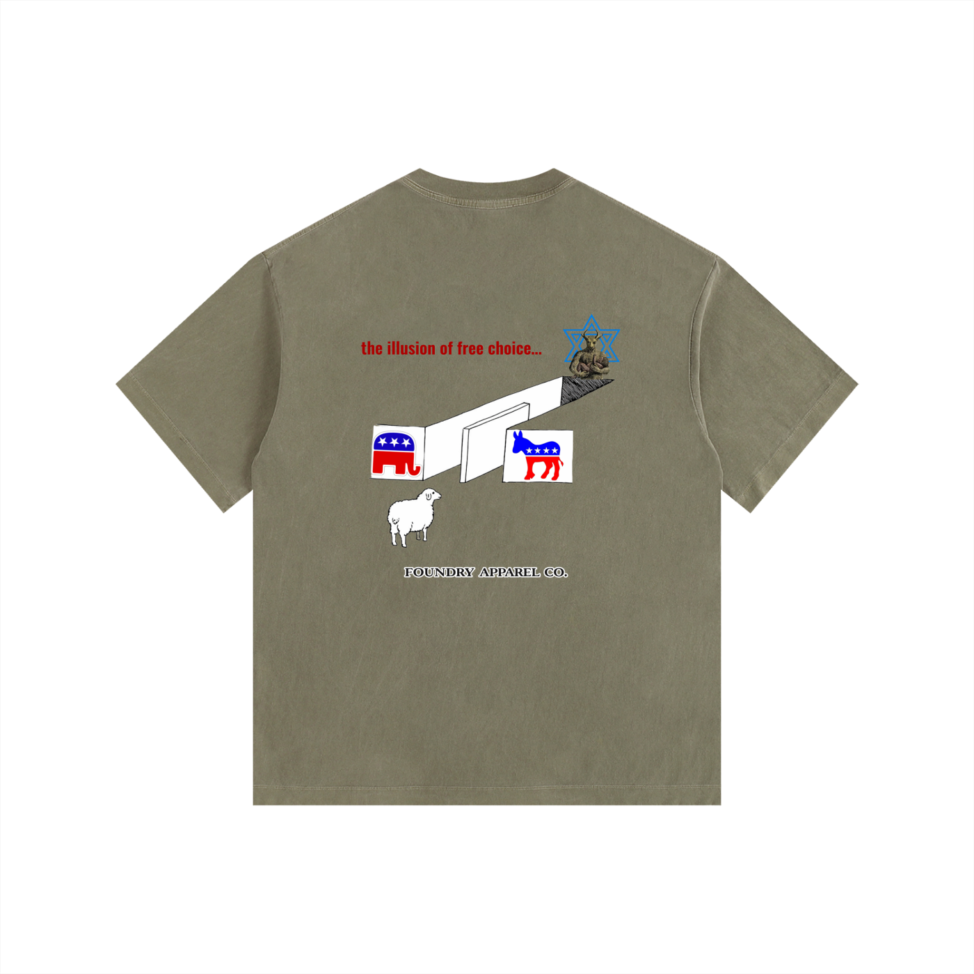 “the illusion of free choice” Tee