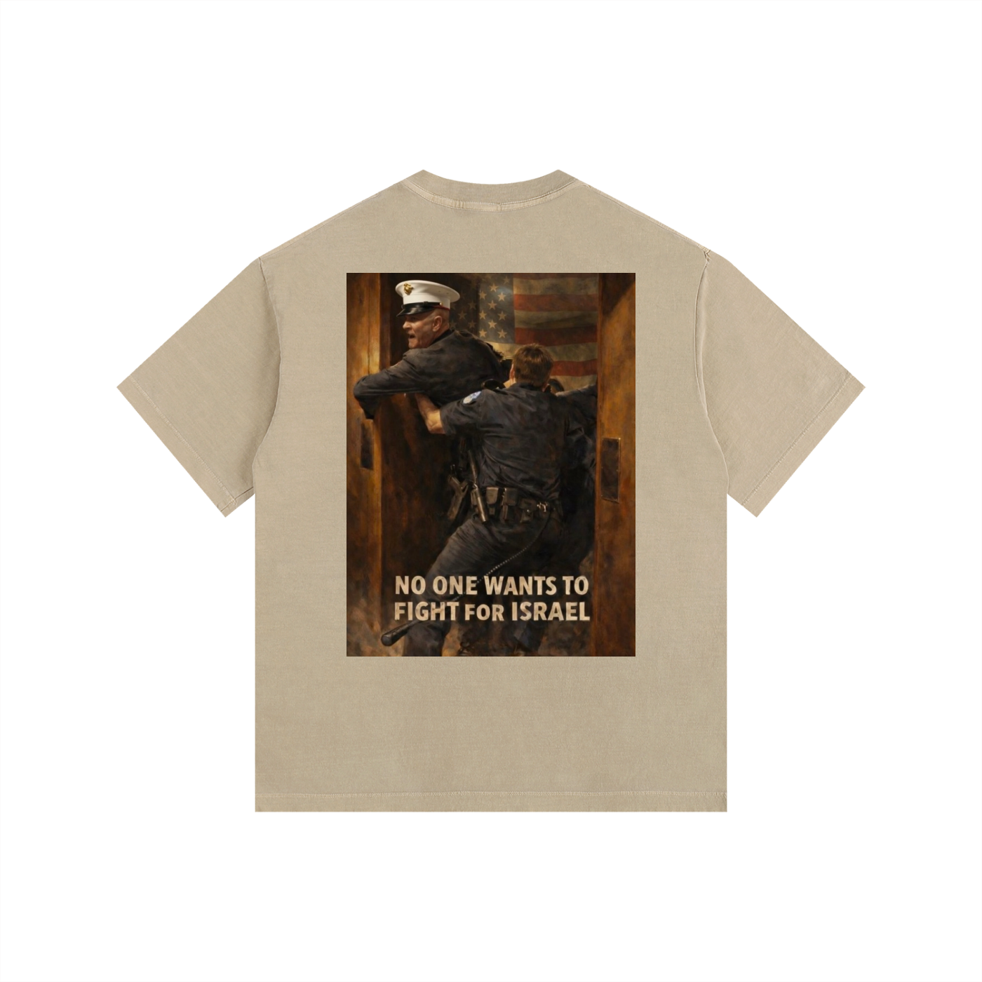 “NO ONE WANTS TO FIGHT FOR ISRAEL” Brian McGinnis Inspired Tee