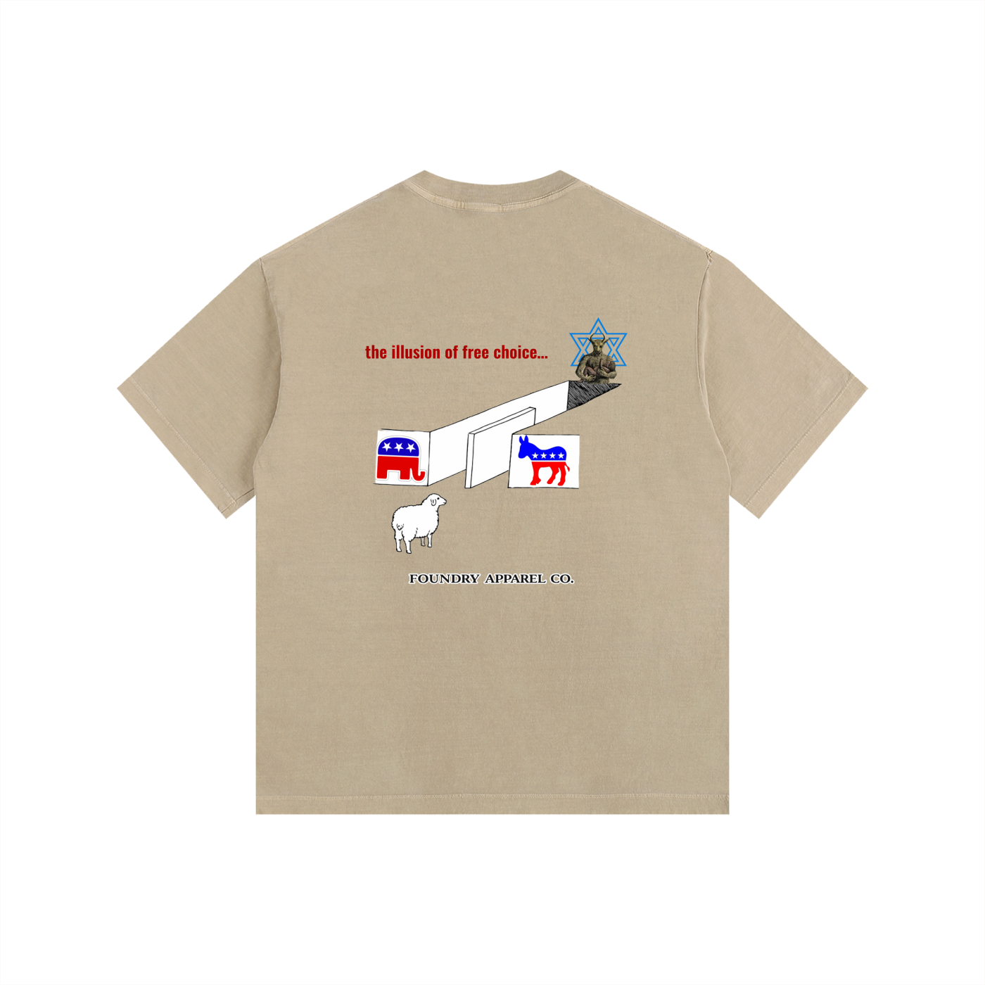 “the illusion of free choice” Tee
