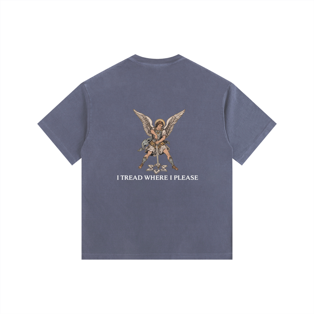 “I Tread Where I Please” St. Michael Archangel Tee