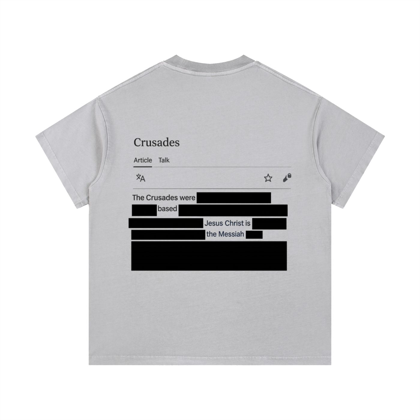 Crusades Wiki Tee
