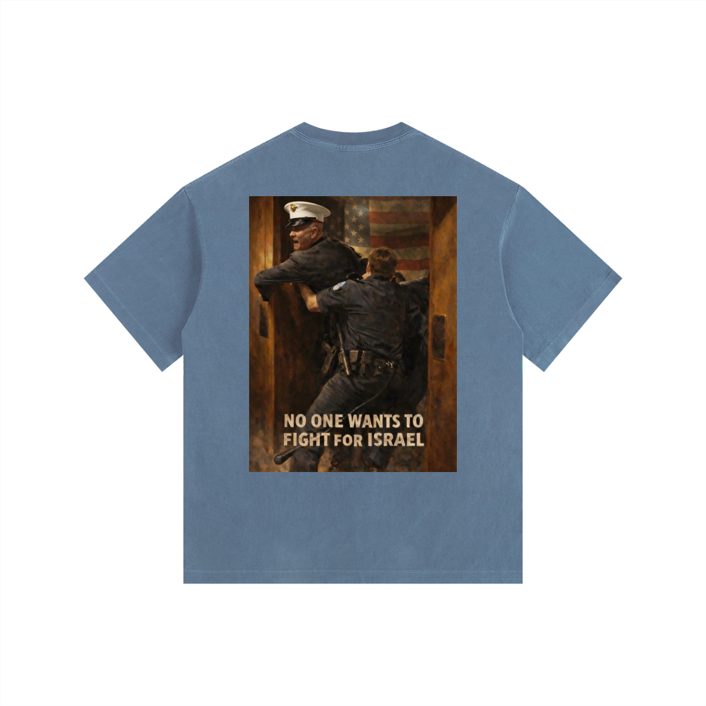 “NO ONE WANTS TO FIGHT FOR ISRAEL” Brian McGinnis Inspired Tee