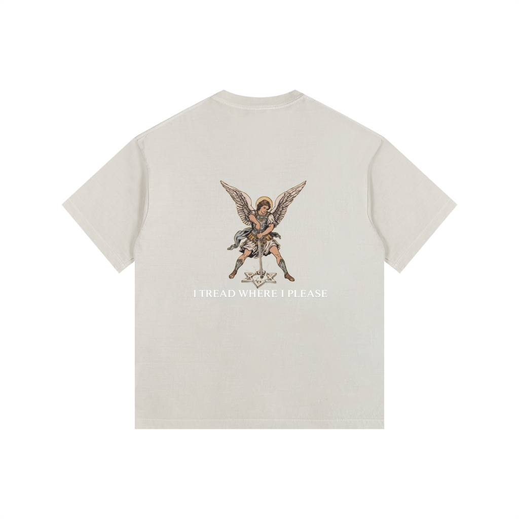 “I Tread Where I Please” St. Michael Archangel Tee