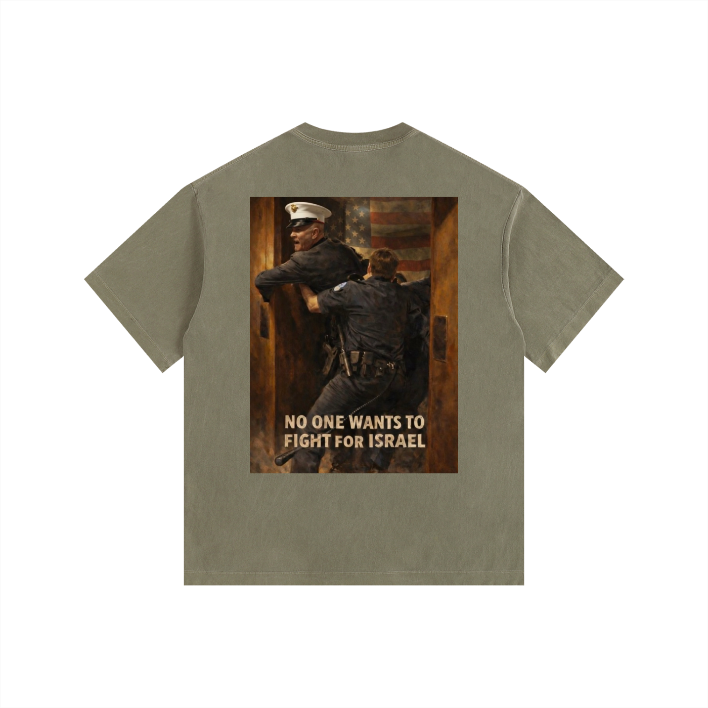 “NO ONE WANTS TO FIGHT FOR ISRAEL” Brian McGinnis Inspired Tee